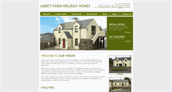 Desktop Screenshot of abbeyfarmholidayhomes.com